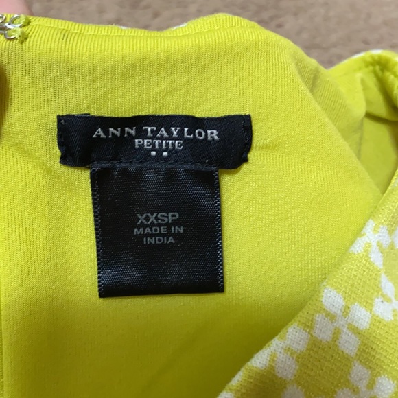 Ann Taylor Lime Green Shift Dress - Picture 8 of 14